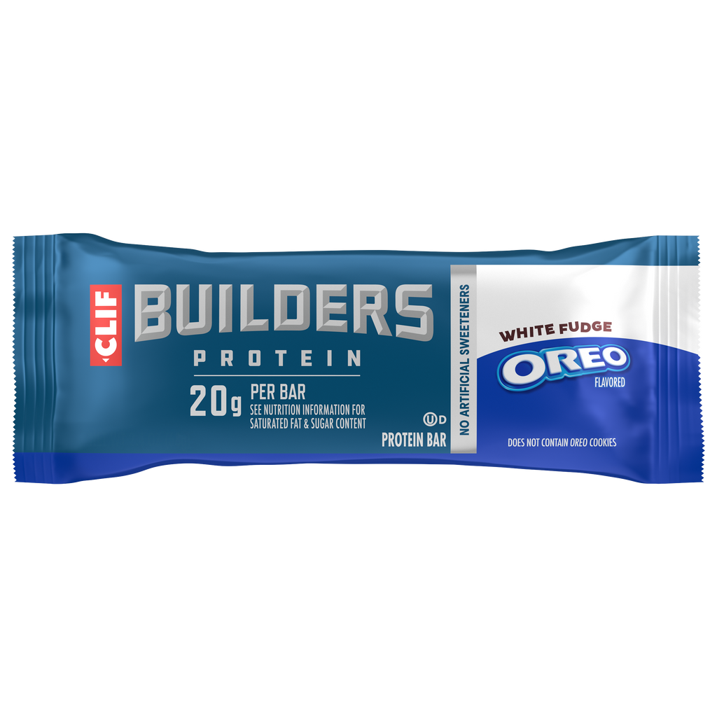 CLIF White Fudge OREO-Flavored Plant Based Protein Bars X5