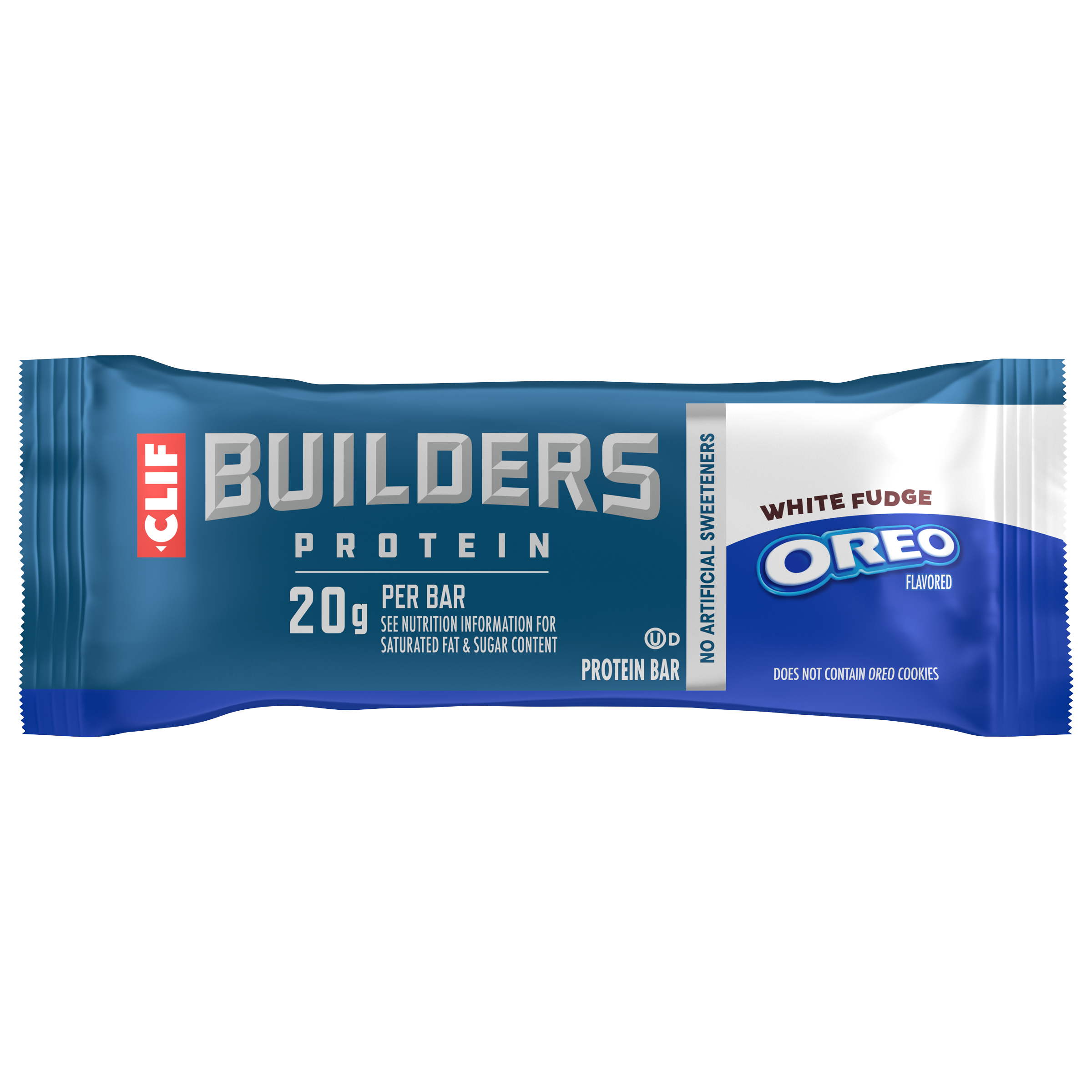 CLIF White Fudge OREO-Flavored Plant Based Protein Bars X5
