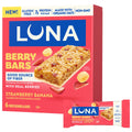 Berry Bars Strawberry Banana Flavor Gluten Free Snack Bars, Non-GMO Protein Bars Z9