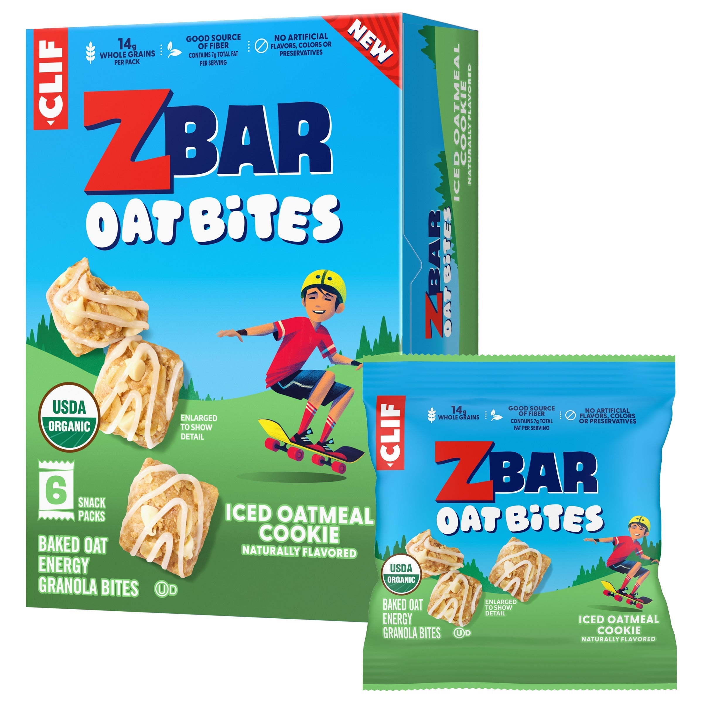 Oat Bites Iced Oatmeal Cookie Baked Oat Energy Granola Bites E3