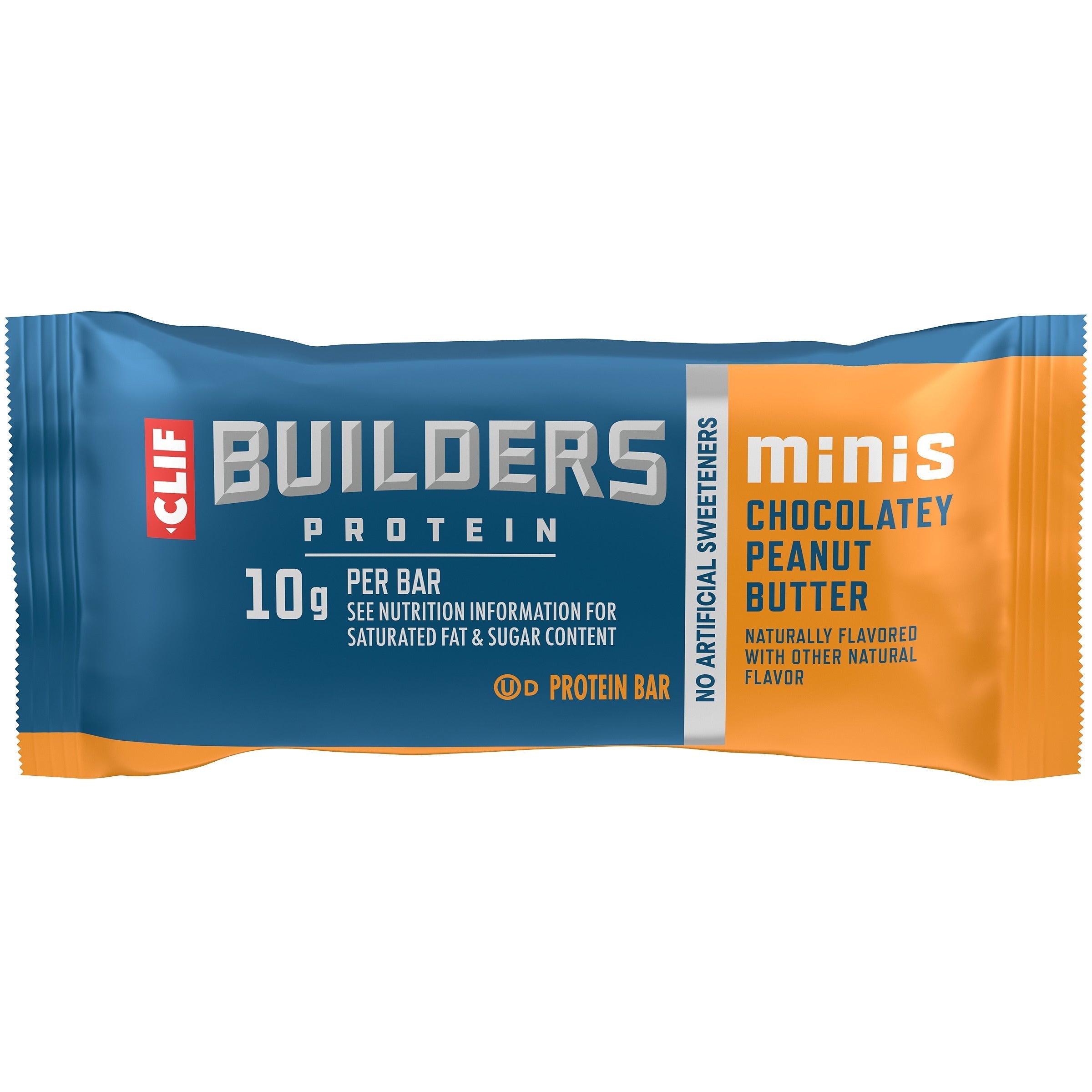 CLIF Minis Chocolatey Peanut Butter Plant Based Protein Bars J3