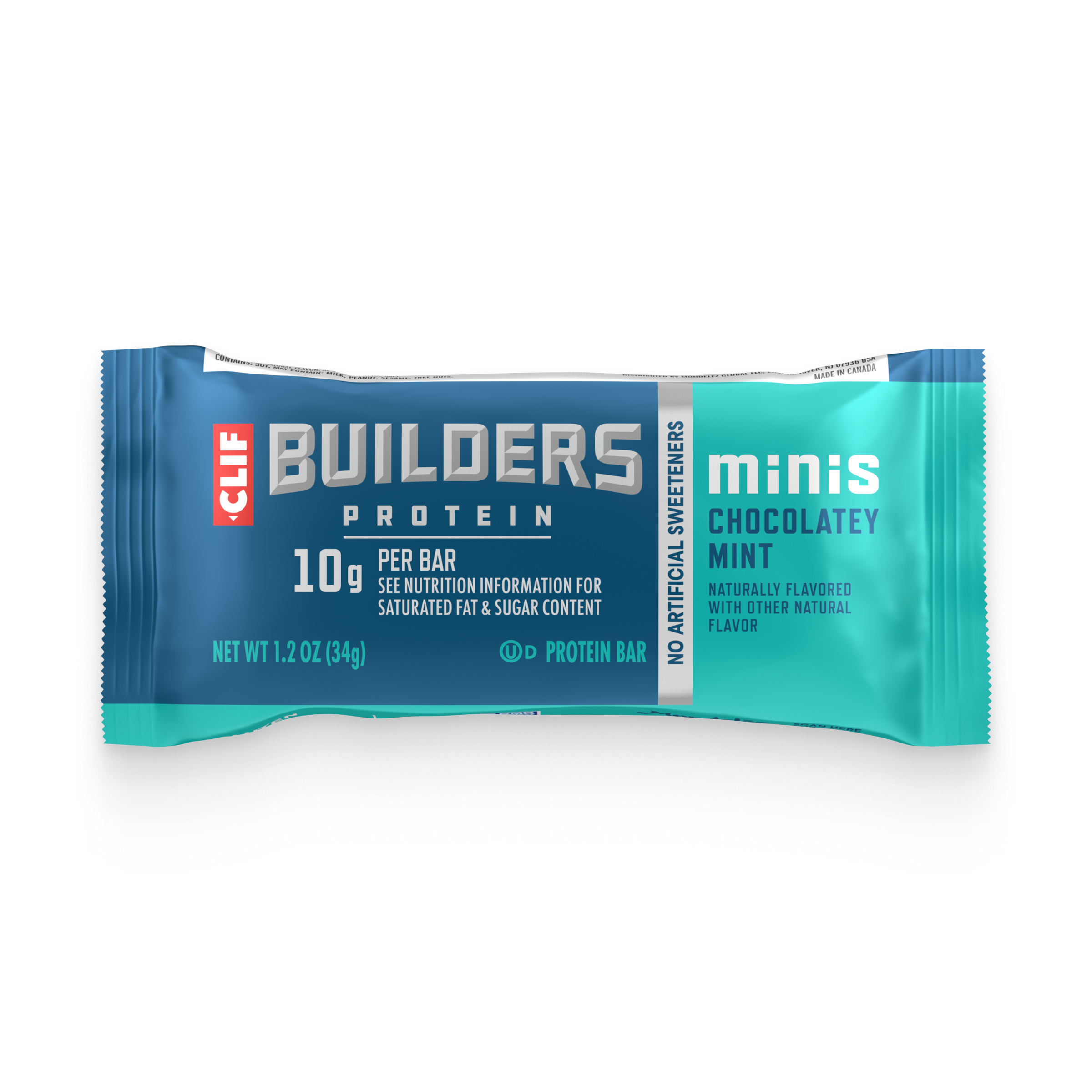 CLIF Minis Chocolatey Mint Plant Based Protein Bars H6