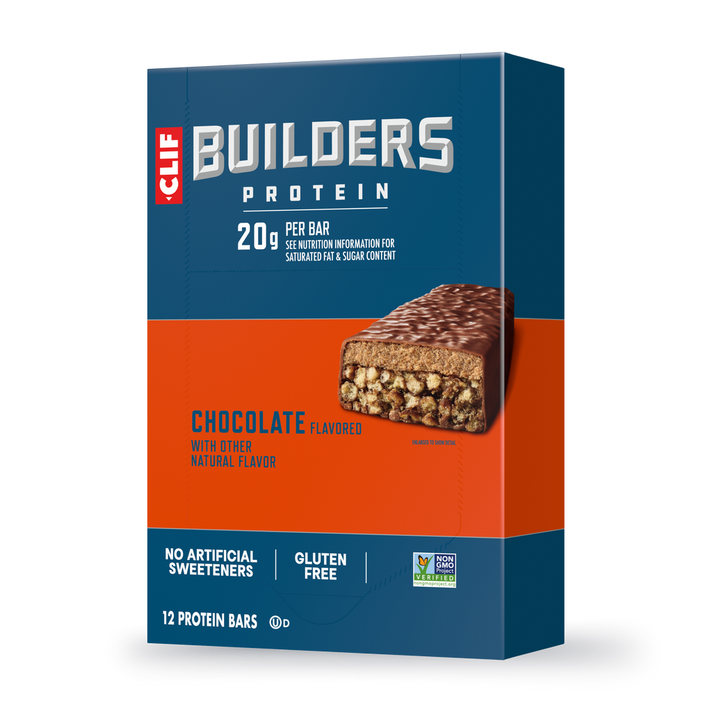 CLIF Chocolate Flavor Plant Based Protein Bars C7