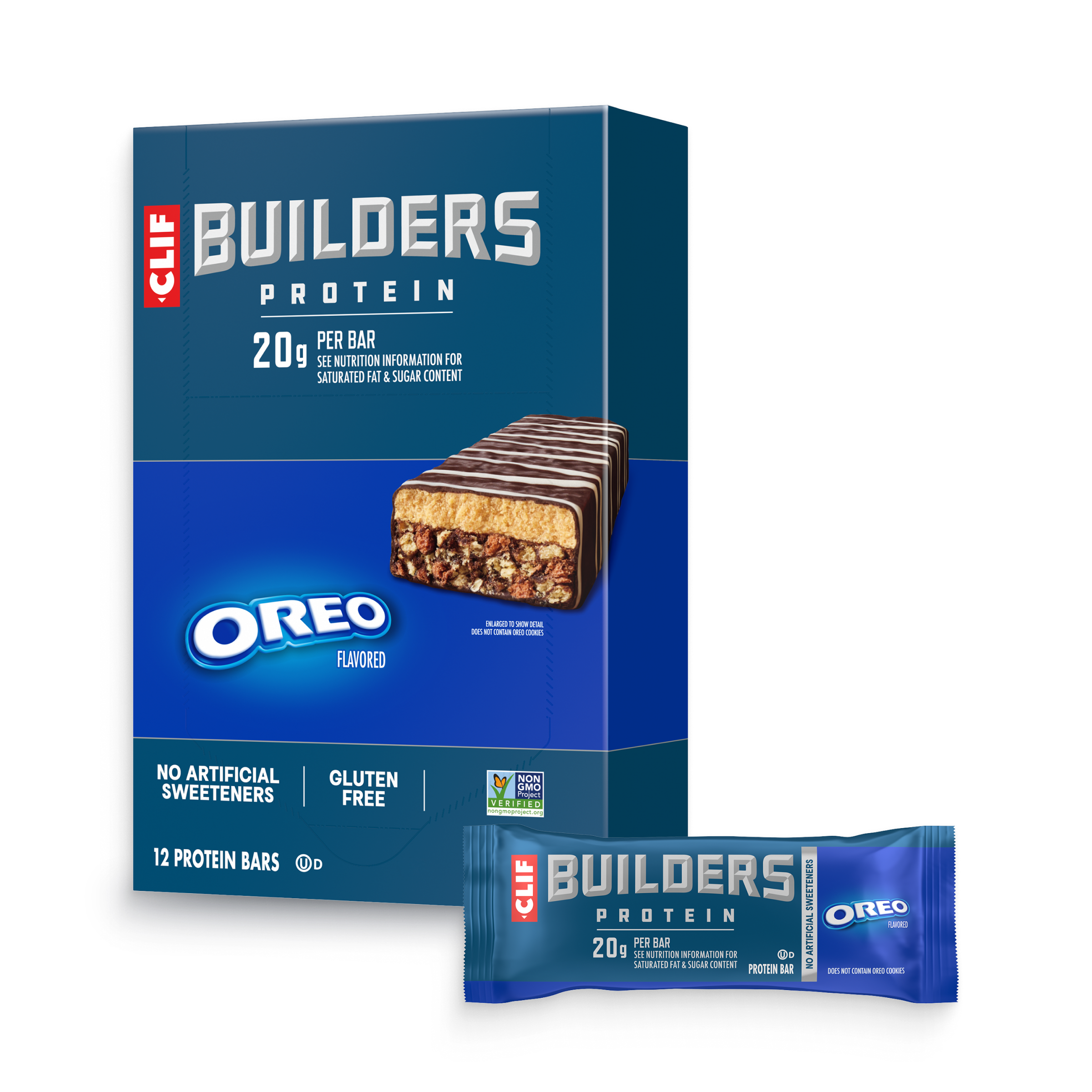 CLIF OREO-Flavored Plant Based Protein Bars C3