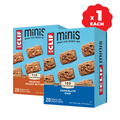 BAR Minis Chocolate Chip & Crunchy Peanut Butter Variety Pack, 40 Bars Q4