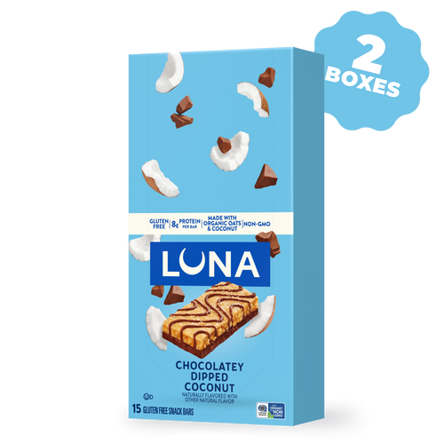 Bar Chocolatey Dipped Coconut Flavor Gluten Free Snack Bars, 30 Bars M7