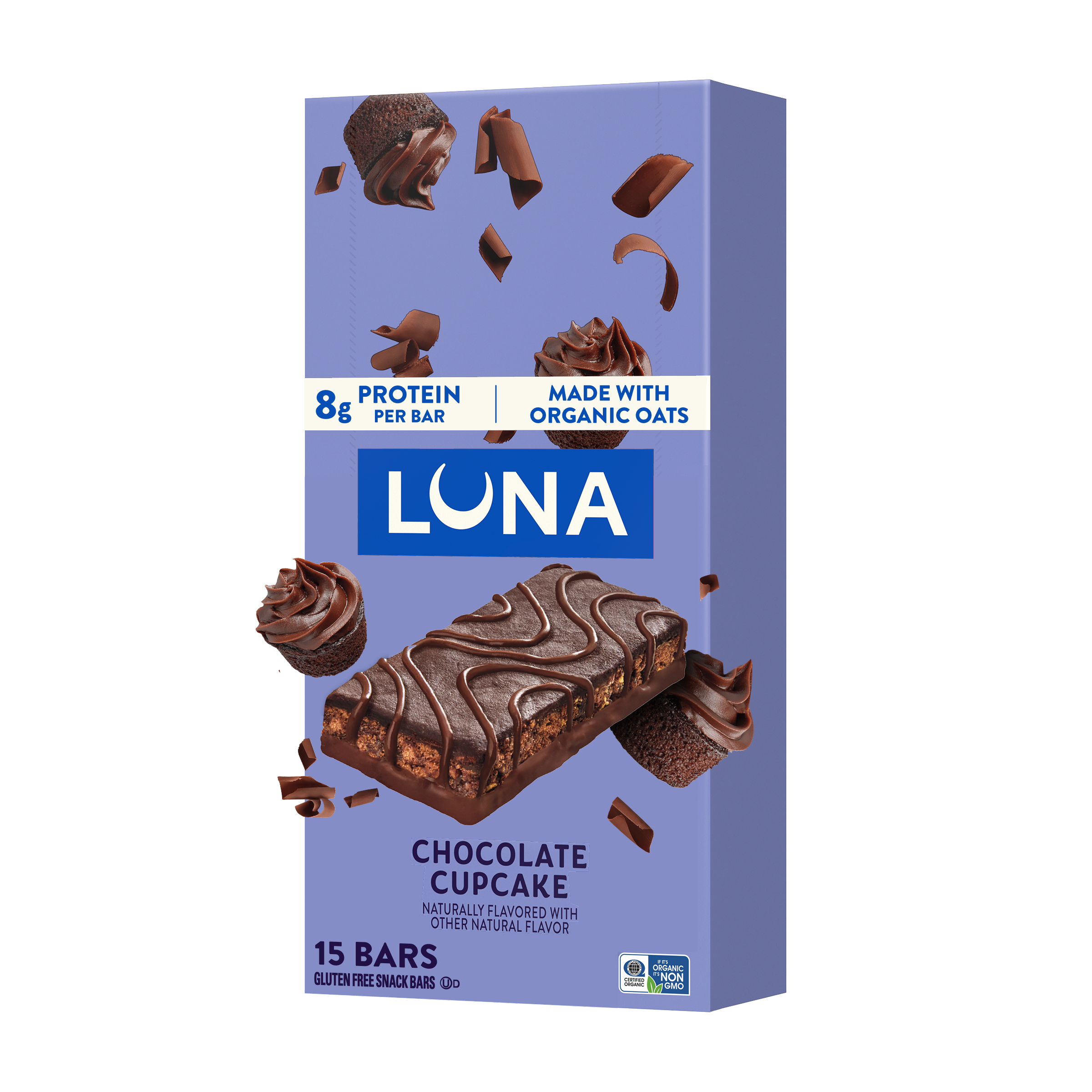 Bar Chocolate Cupcake Flavor Gluten Free Snack Bar Z1
