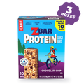Protein Chocolate Chip Crispy Snack Bars, Gluten Free Protein Bars, 30 Bars B6