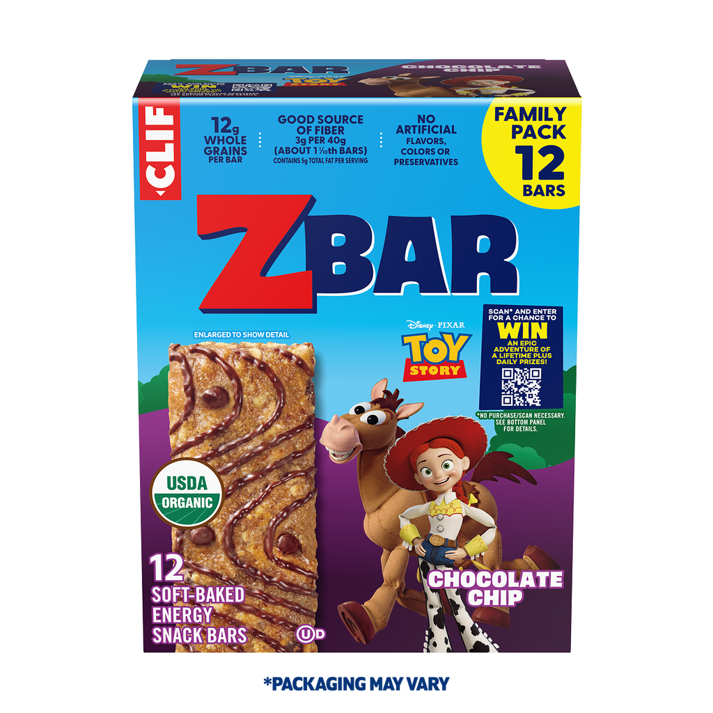 Chocolate Chip Soft-Baked Energy Snack Bars, Organic Granola Bars N0