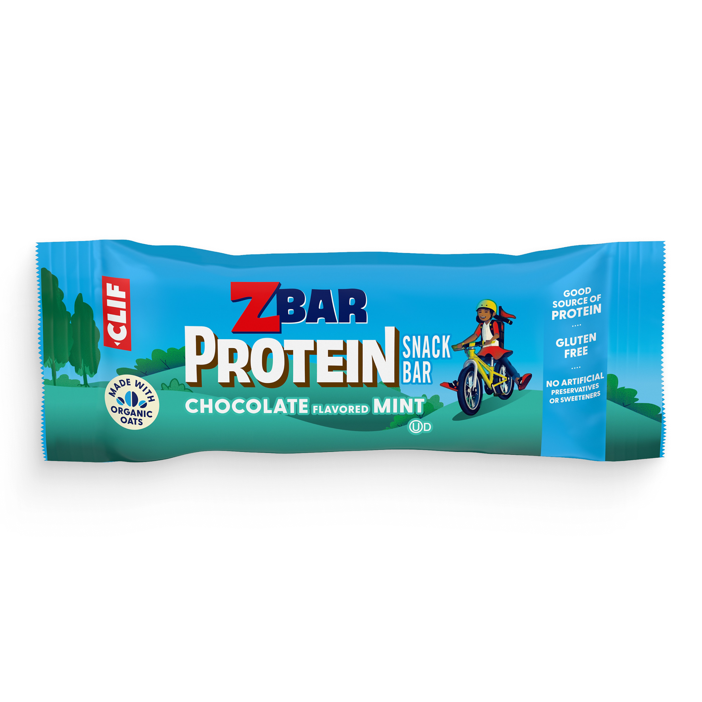 Protein Chocolate Flavored Mint Crispy Snack Bars, Gluten Free Protein Bars Y4
