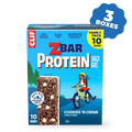 Protein Cookies 'N Creme Crispy Snack Bars, Gluten Free Protein Bars, 30 Bars O6