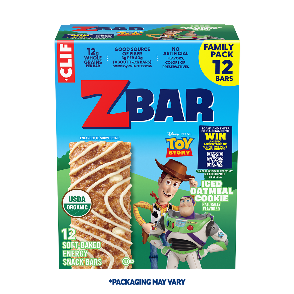 Iced Oatmeal Cookie Soft-Baked Energy Snack Bars, Organic Granola Bars D0