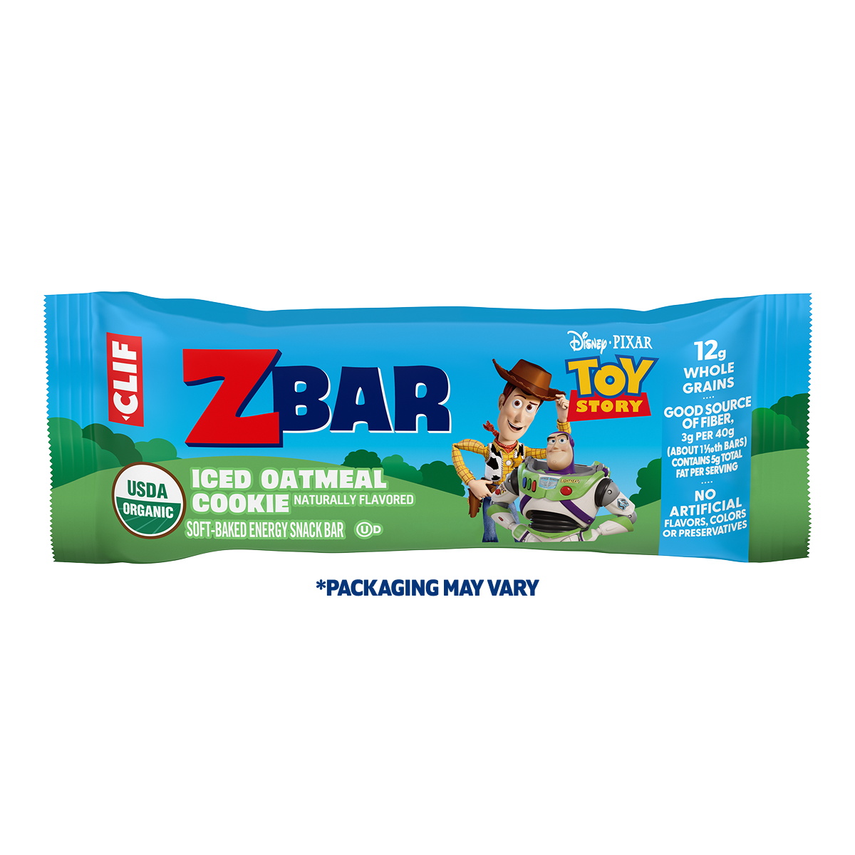 Iced Oatmeal Cookie Soft-Baked Energy Snack Bars, Organic Granola Bars D0